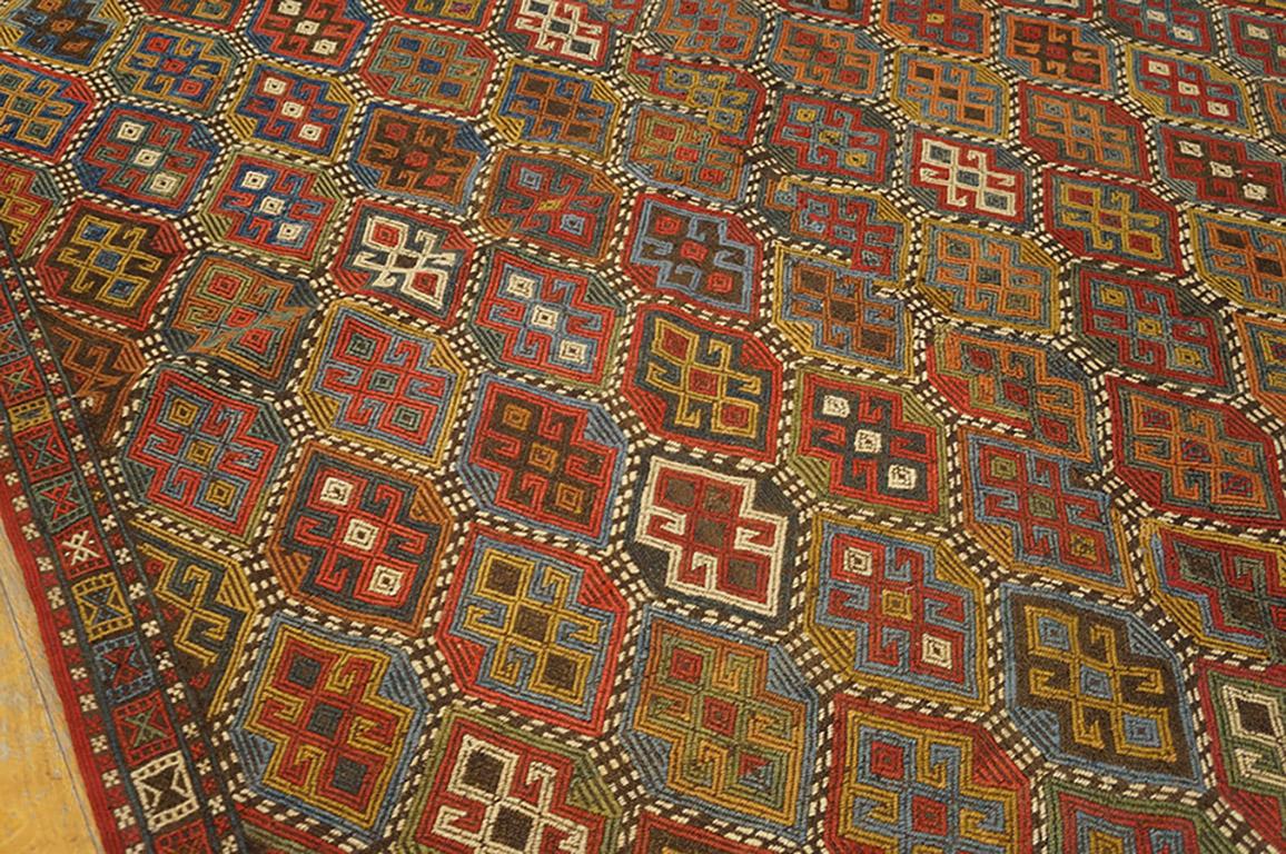 Antique Caucasian, Verneh Rug 5 '8