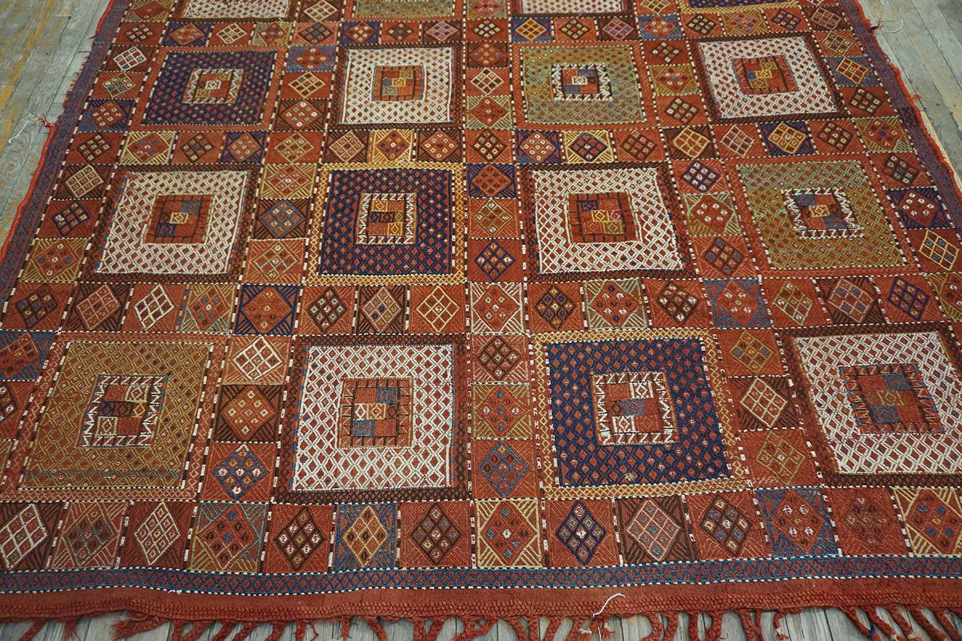 Late 19th Century 19th Century Caucasian Verneh Flat-Weave Carpet  ( 6 4'' x 15' - 193 x 457 ) For Sale