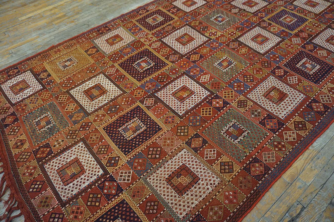 19th Century Caucasian Verneh Flat-Weave Carpet  ( 6 4'' x 15' - 193 x 457 ) For Sale 3