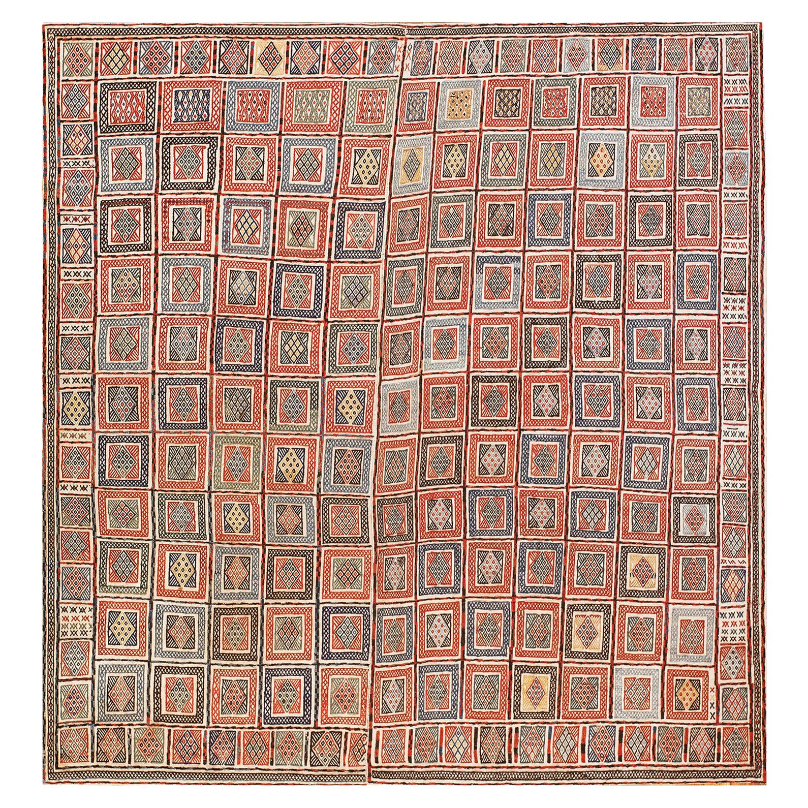 Antiker kaukasischer Verneh-Teppich, 2,13 m x 2,13 m