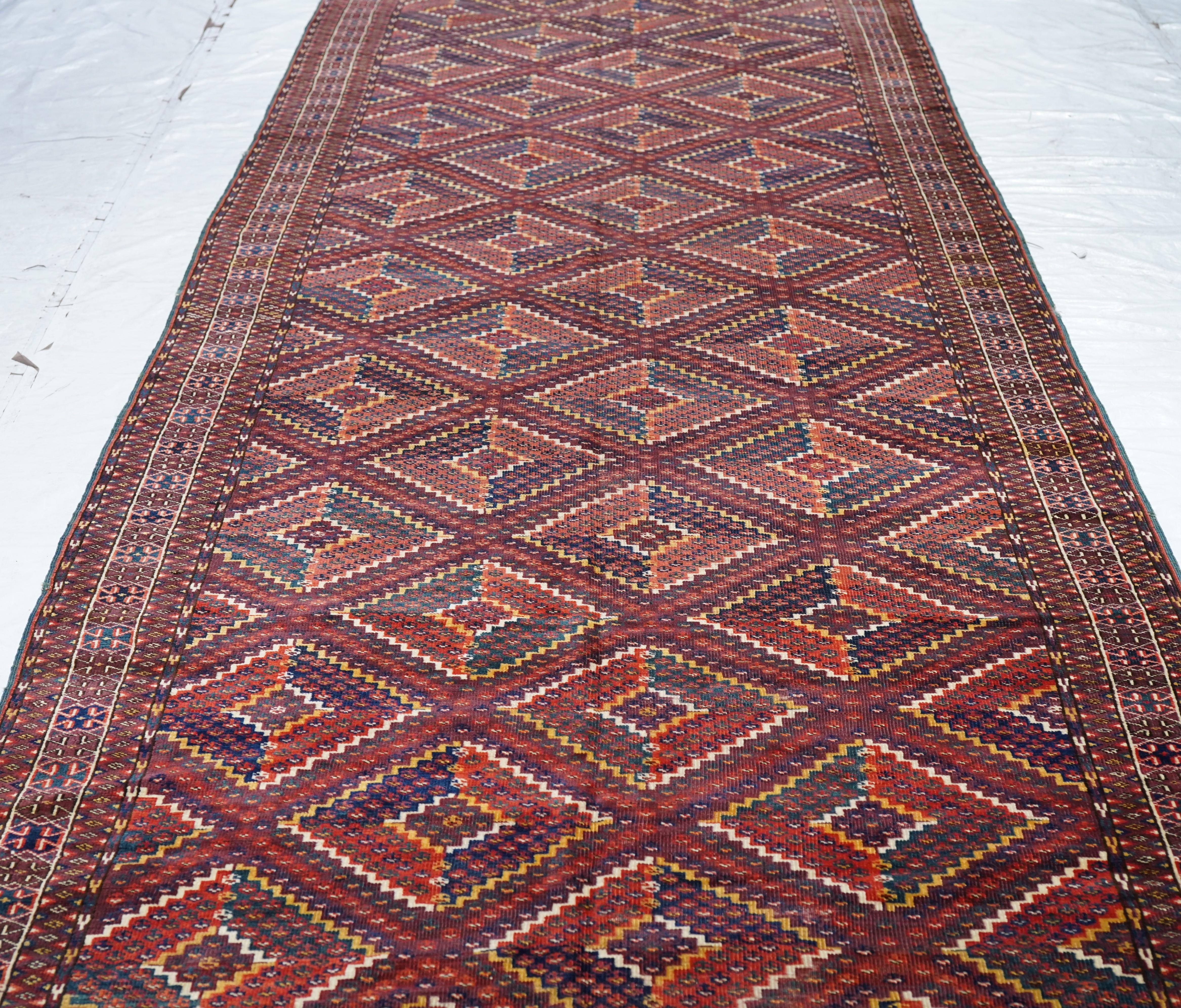Antique Caucasian Yamud Rug For Sale 2