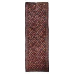 Antiker kaukasischer Yamud-Teppich 5'4'' x 15'6''