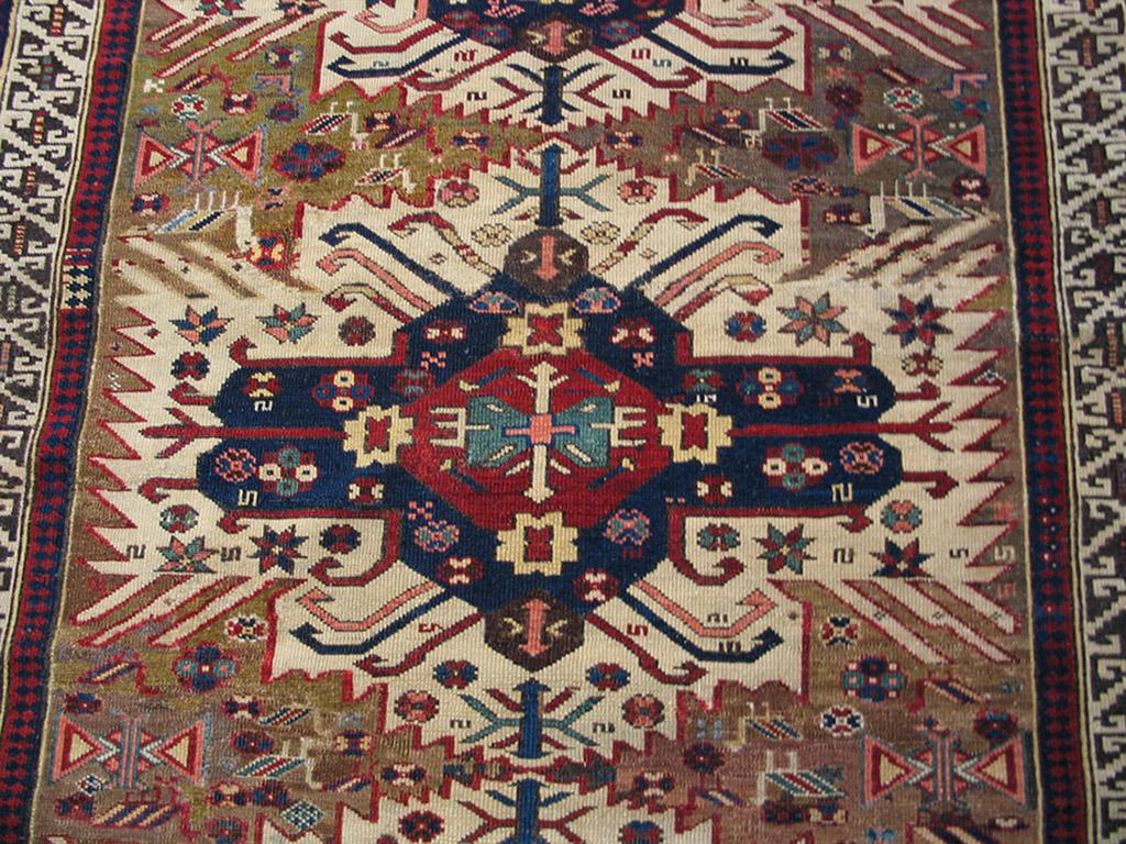 Antiker kaukasischer Zeychor-Teppich im Zustand „Gut“ im Angebot in New York, NY