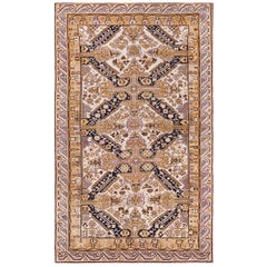 Alfombra Zeychor caucásica de principios del siglo XX ( 3'9" x 6'6" - 114 x 198 )