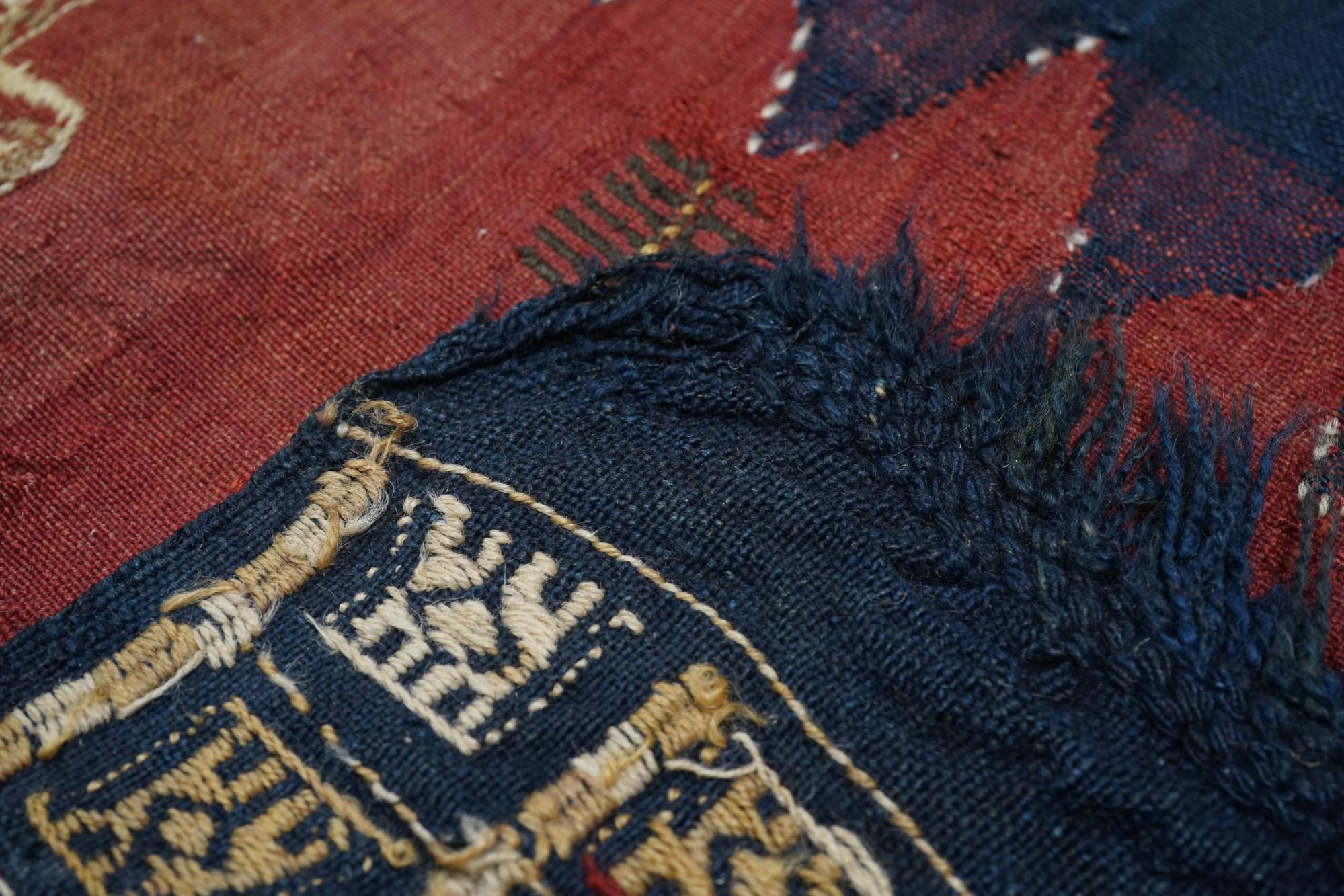 Tappeto antico Caucaso Verheh Kilim 5'4'' x 6'11'' in vendita 4