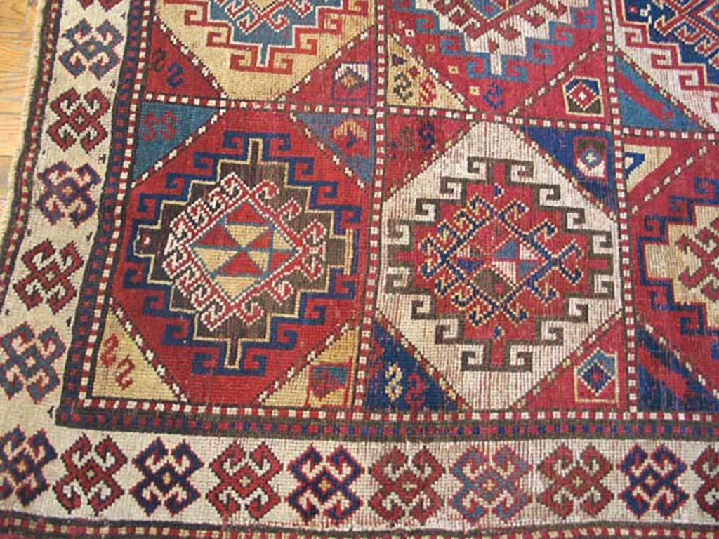 Caucasian Antique Caucasus, Kazak Rug For Sale
