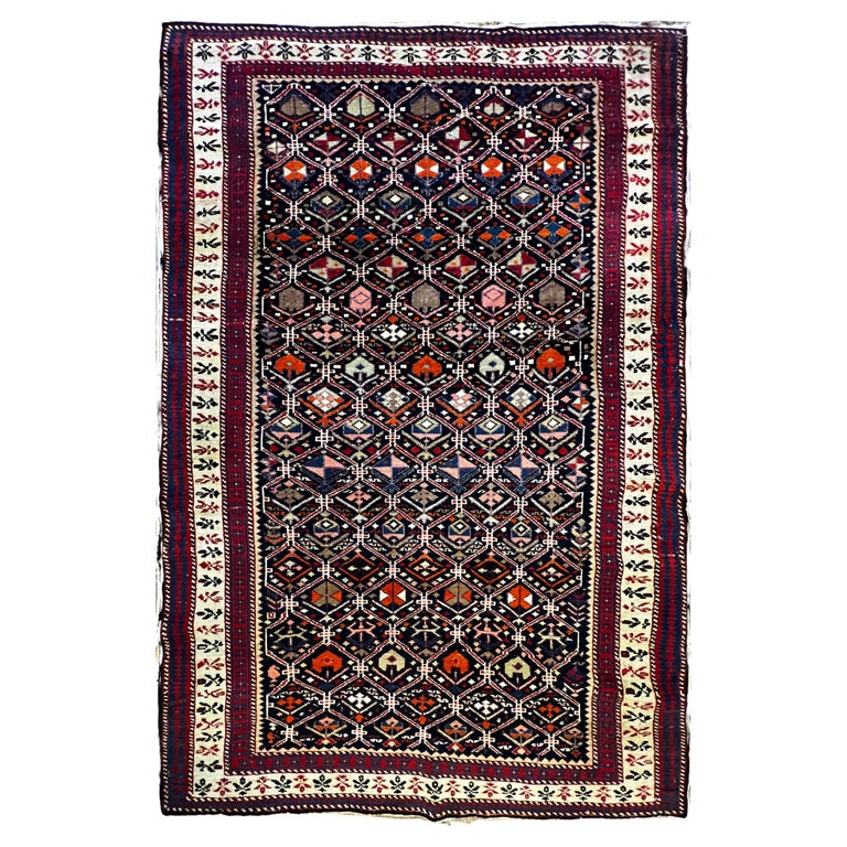 Antique Caucasus Kuba Rug - N° 980 For Sale at 1stDibs