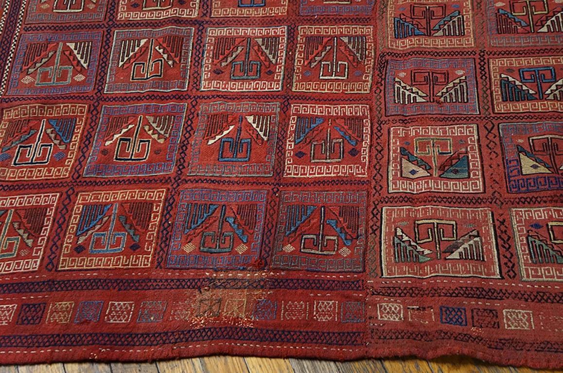 Hand-Knotted Antique Caucasus Veneh Rug For Sale