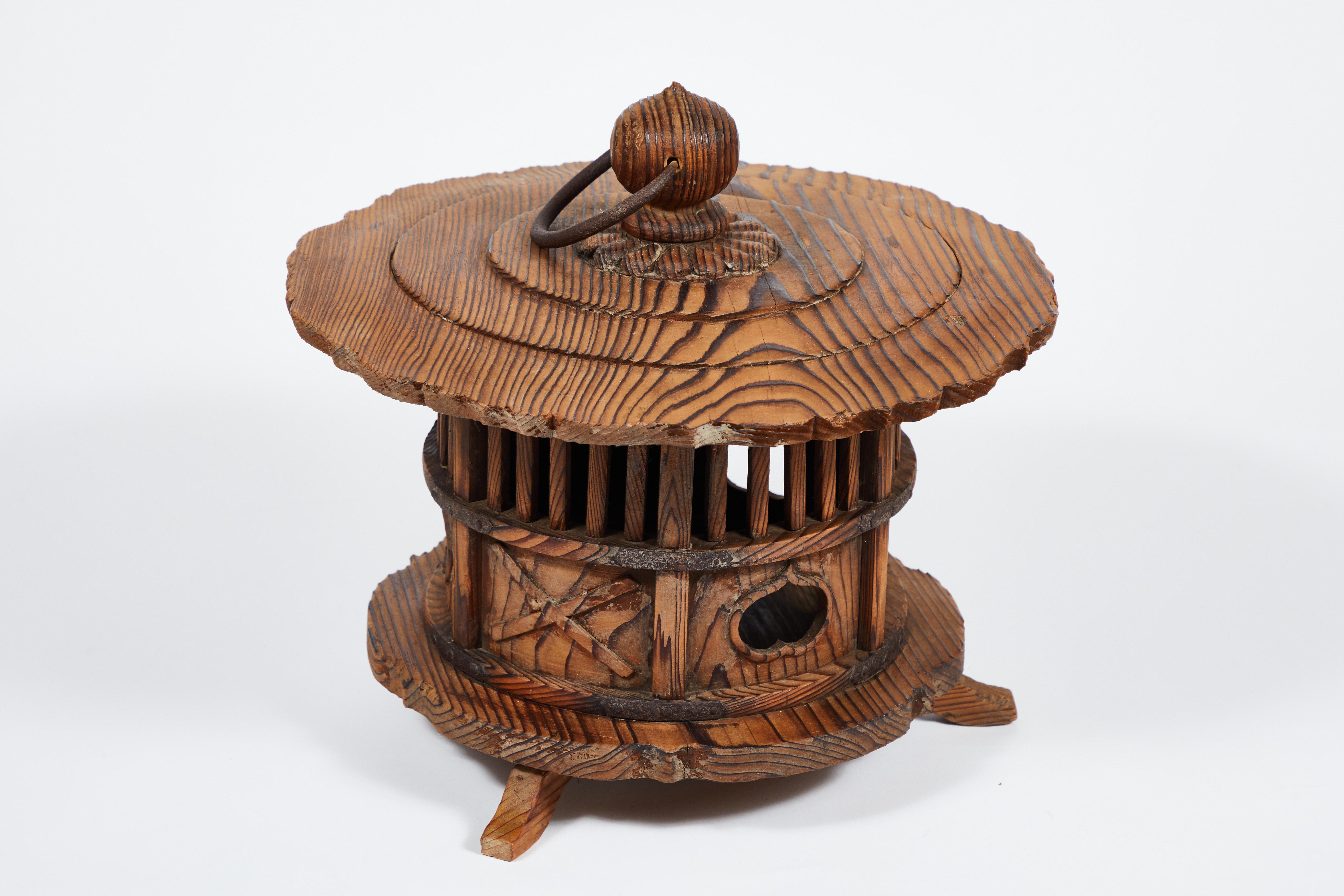 wood japanese lantern