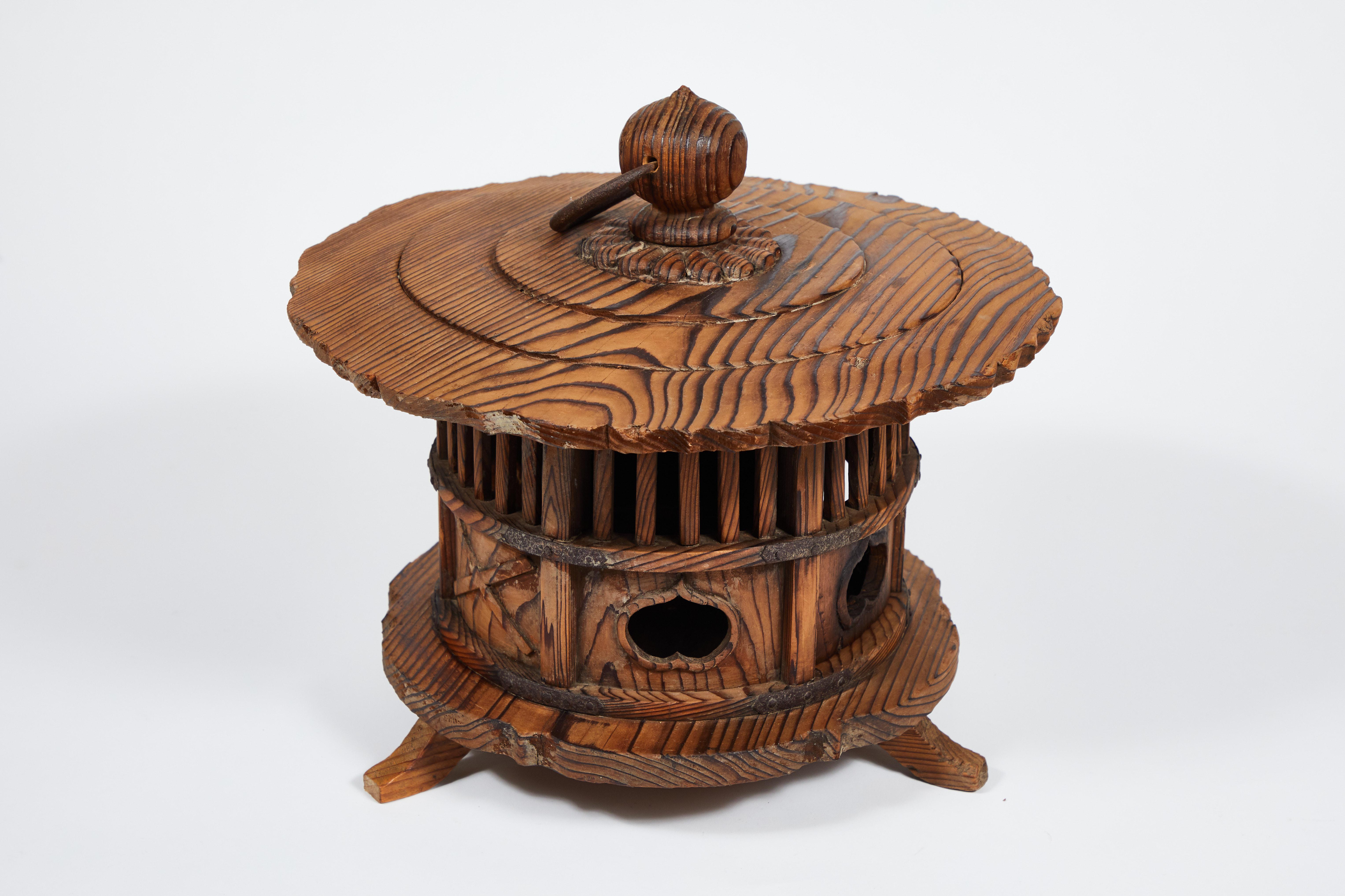 wooden japanese lantern