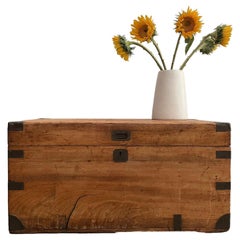 Used Cedar Wood Storage Bench Chest