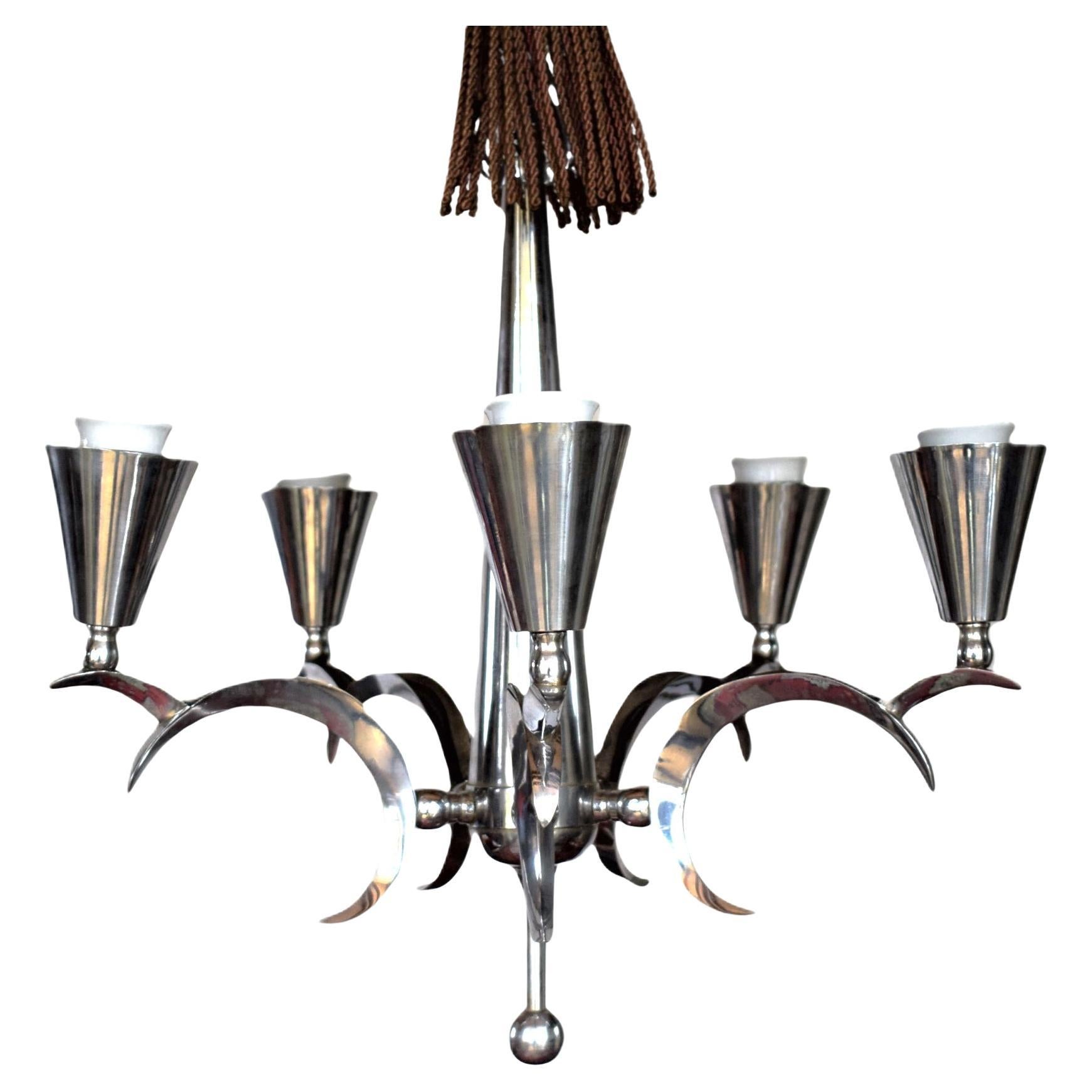 Antique Ceiling Lamp by Dagobert Peche