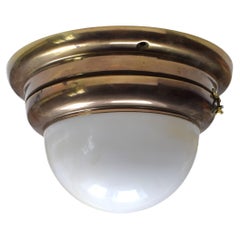Antique Ceiling Viennese Rail Light by Otto Wagner
