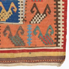 Antique Central Anatolian Kilim - Early 19th Century