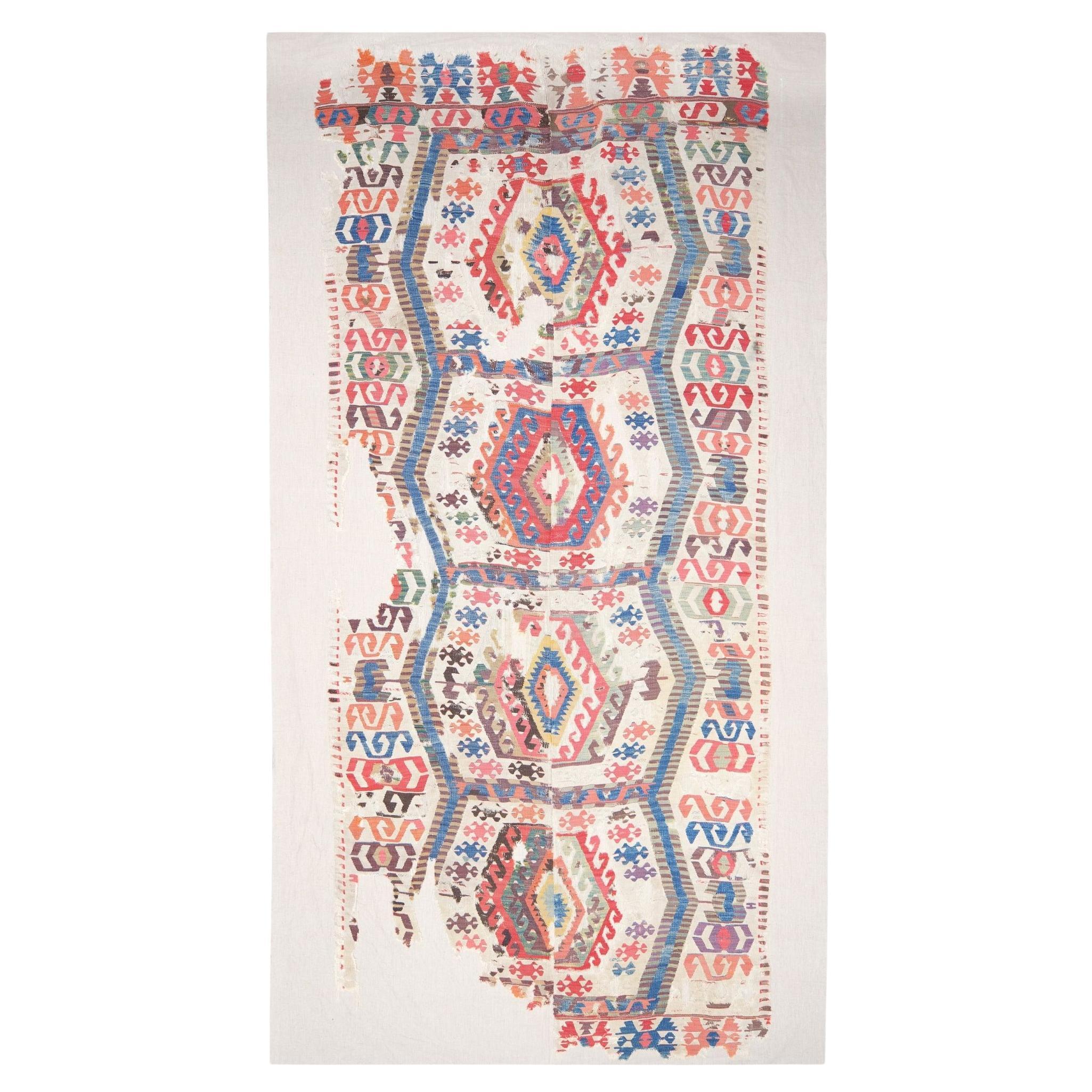 Antique Central Anatolian Kilim - Late 18th Century