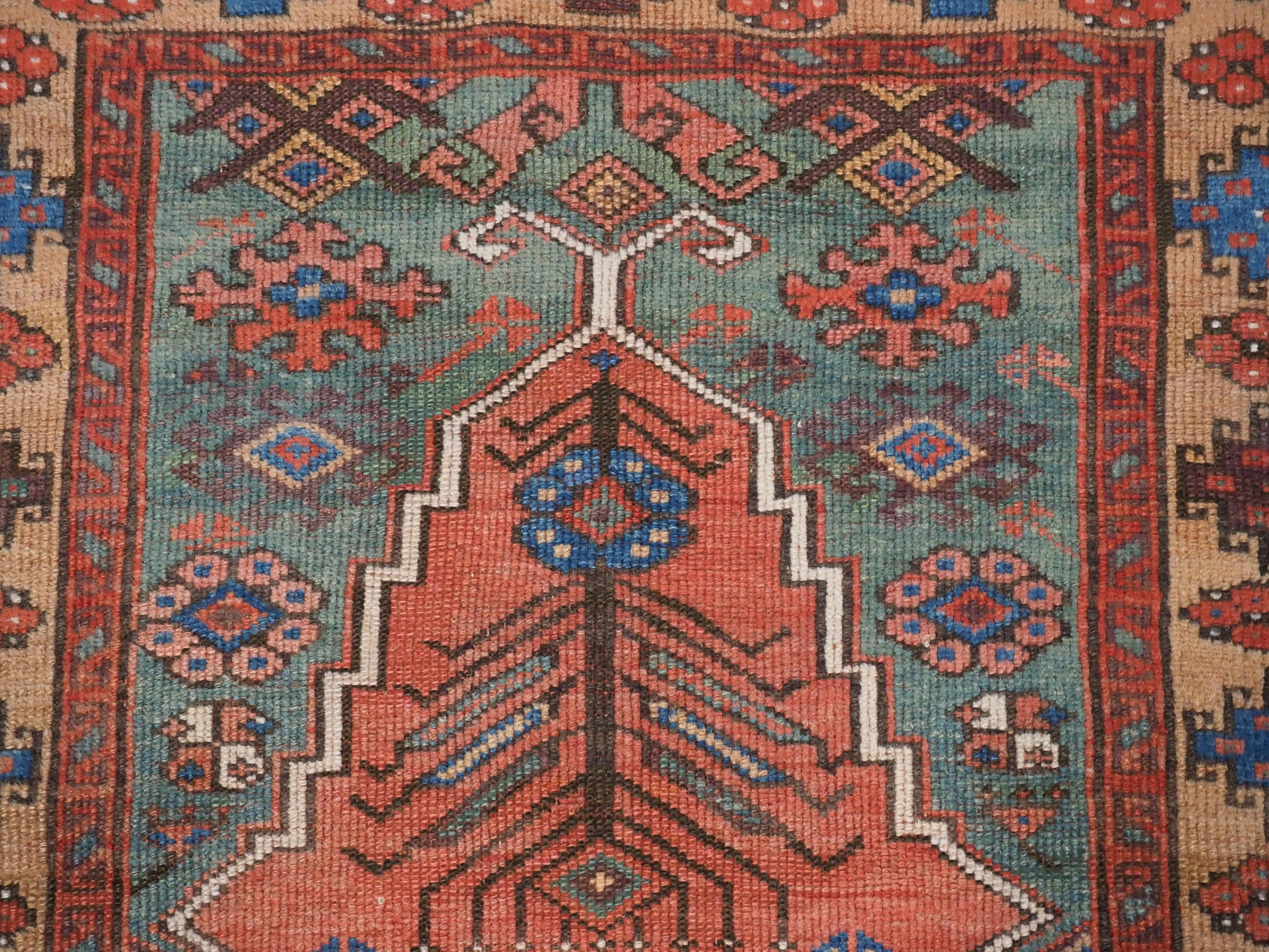 Antique Central Anatolian Konya region village prayer rug.  Circa 1850. For Sale 1