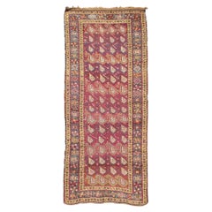 Antique Central Anatolian Runner, Late 19th Century