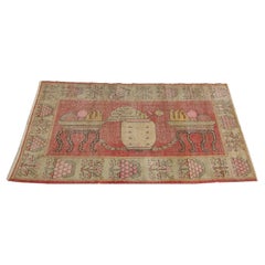 Antiker zentralasiatischer Samarkand-Teppich