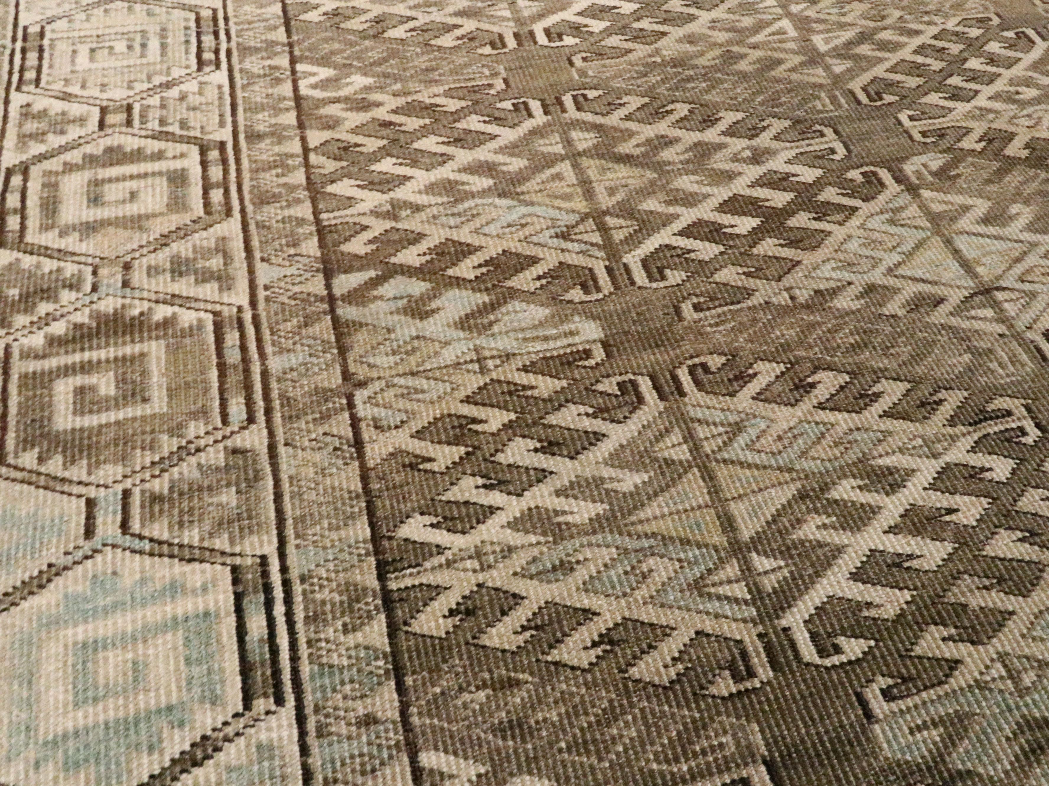 Antique Central Asian Turkoman Carpet For Sale 1