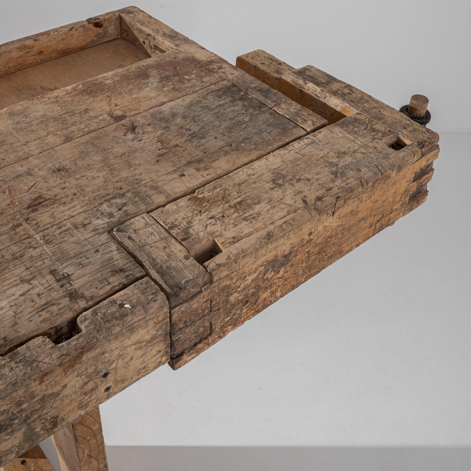 Antique Central European Carpenter’s Bench For Sale 1