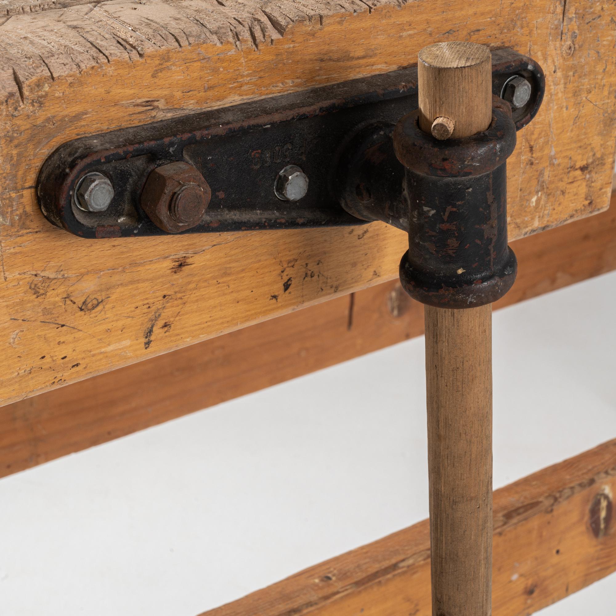 Antique Central European Carpenter’s Bench For Sale 2