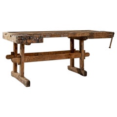 Antique Central European Carpenter’s Bench