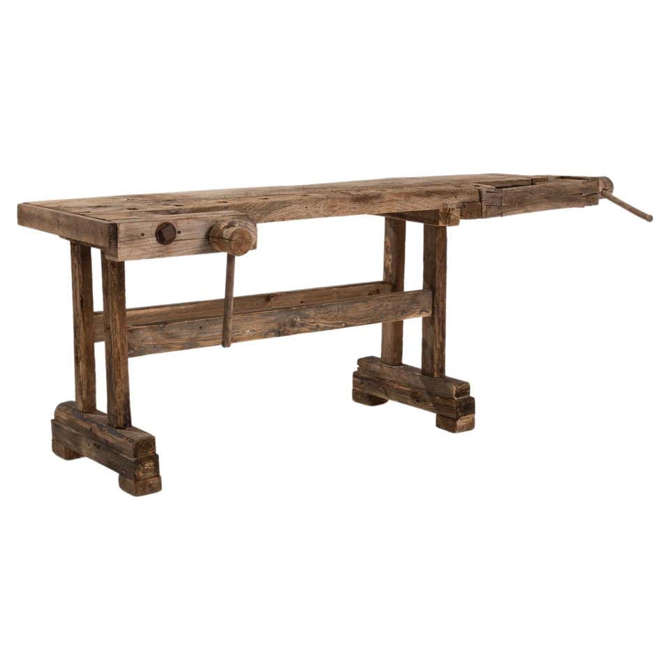 French Country Style Carpenter's Workbench at 1stDibs | french style ...