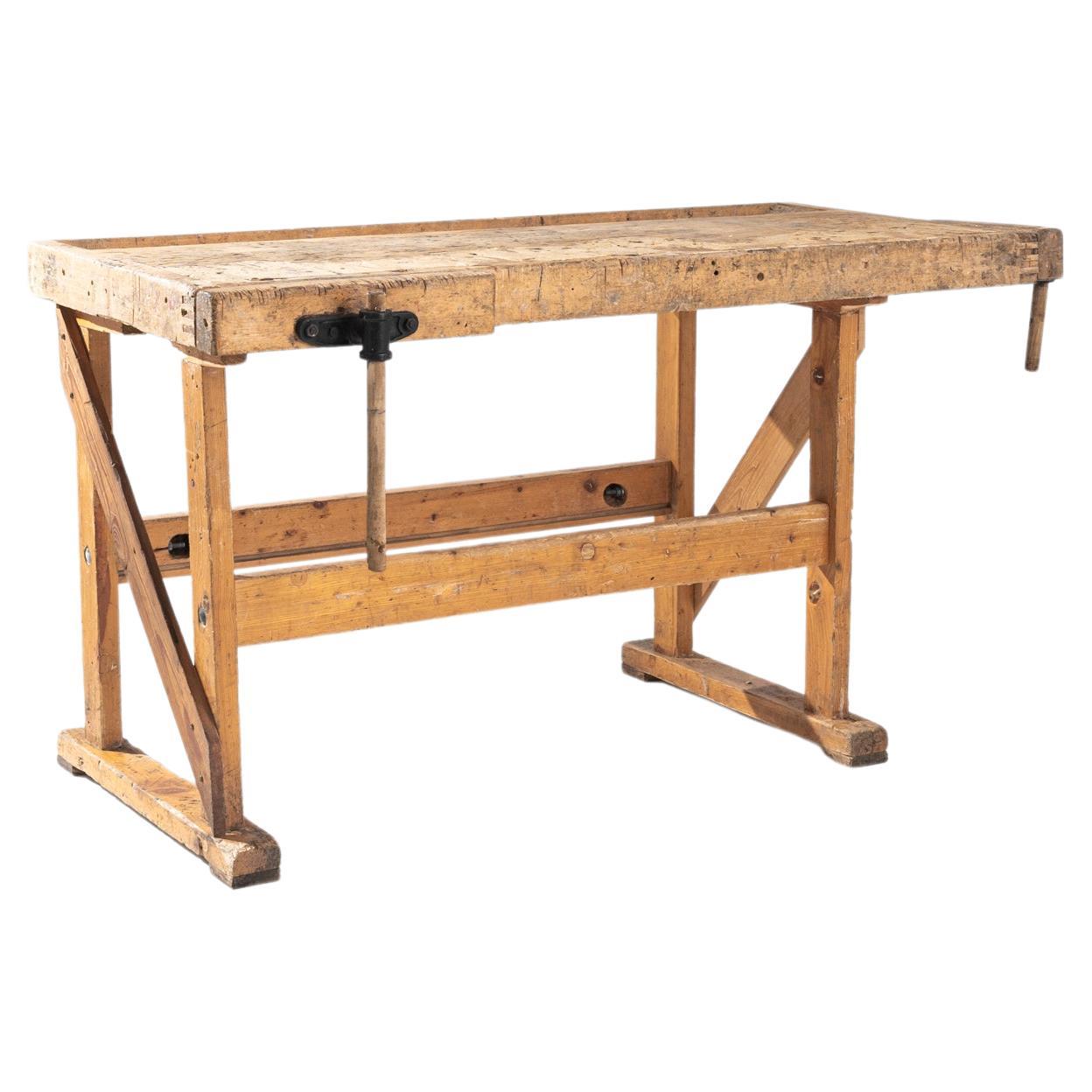 Oak Carpenter's and Joiner's Work Bench at 1stDibs bench carpenter