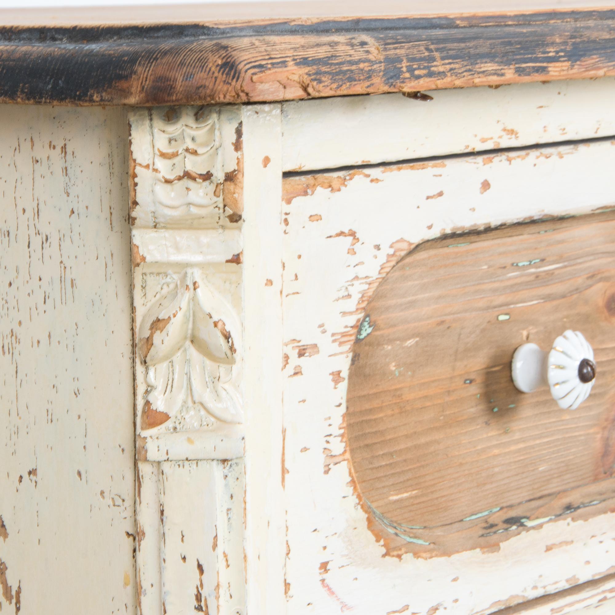 Antique Central European Drawer Chest In Good Condition In High Point, NC