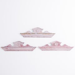 Antique Central European Mouldings, Set of Three