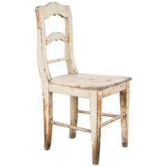Antique Central European Wooden Chair