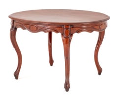 Mesa de centro antigua Caoba francesa, 1870