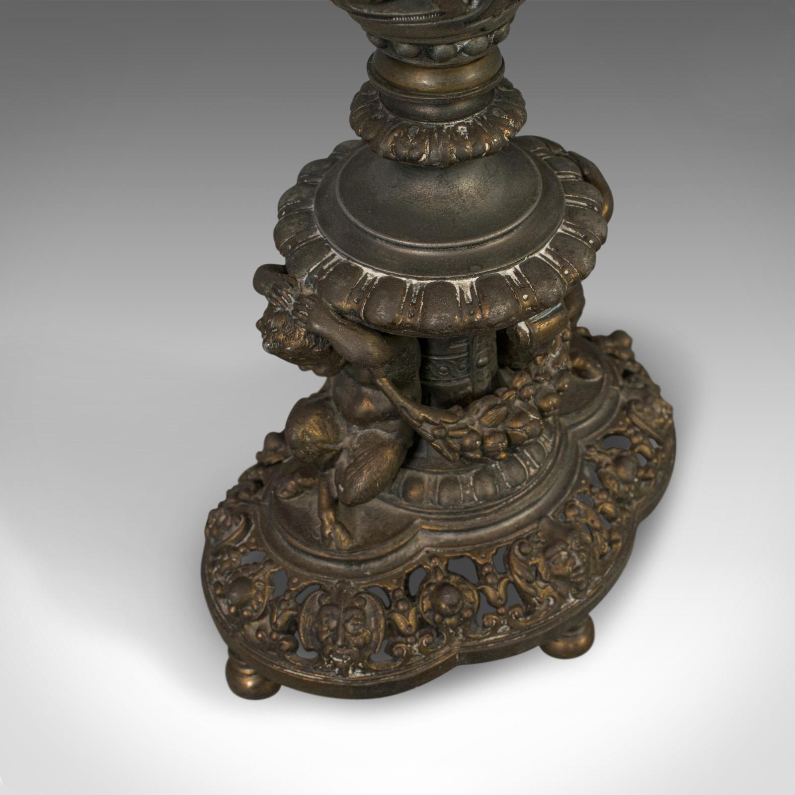 Antique Centrepiece, Classical Taste, French, Bronze Spelter, Bowl, Victorian 6
