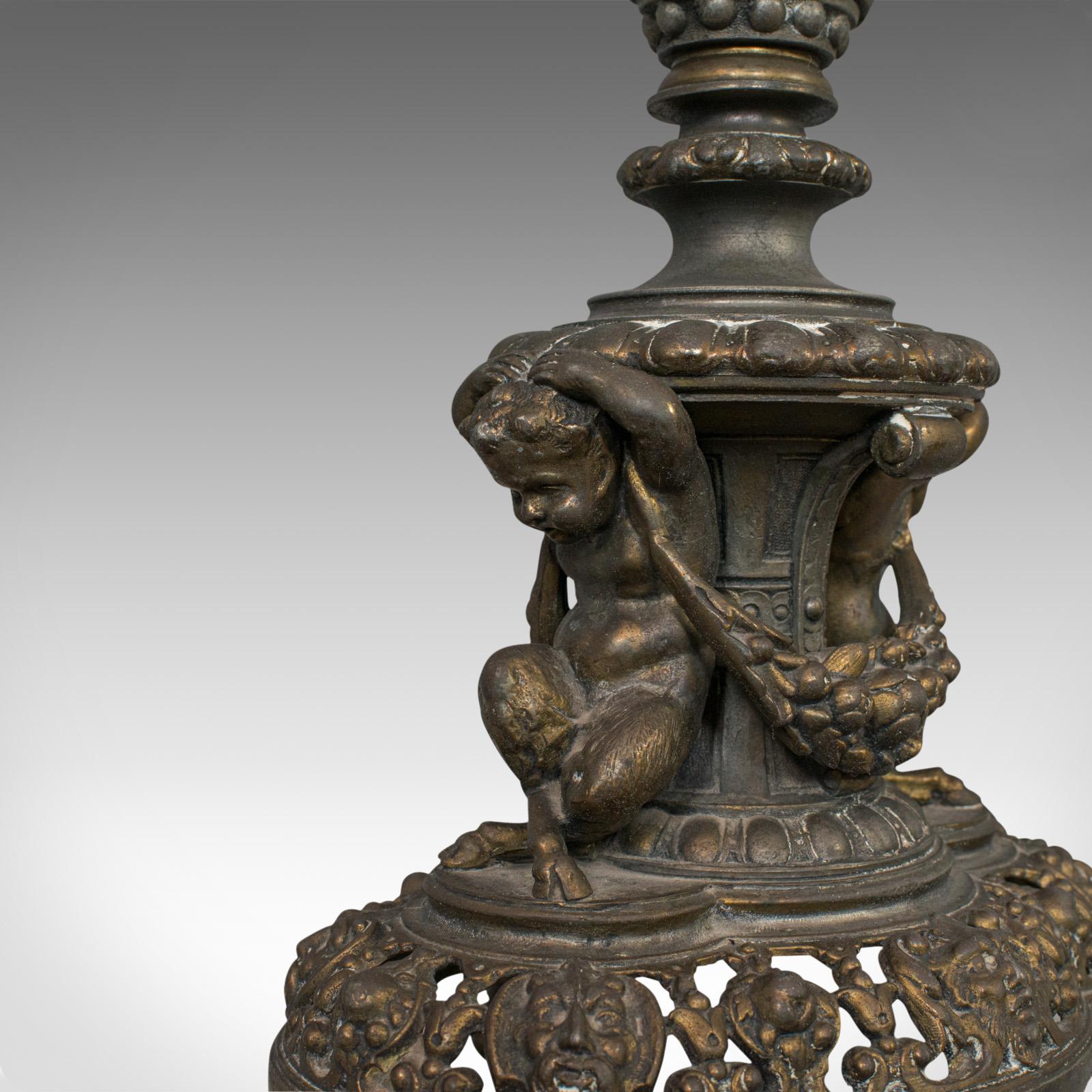 Antique Centrepiece, Classical Taste, French, Bronze Spelter, Bowl, Victorian 7