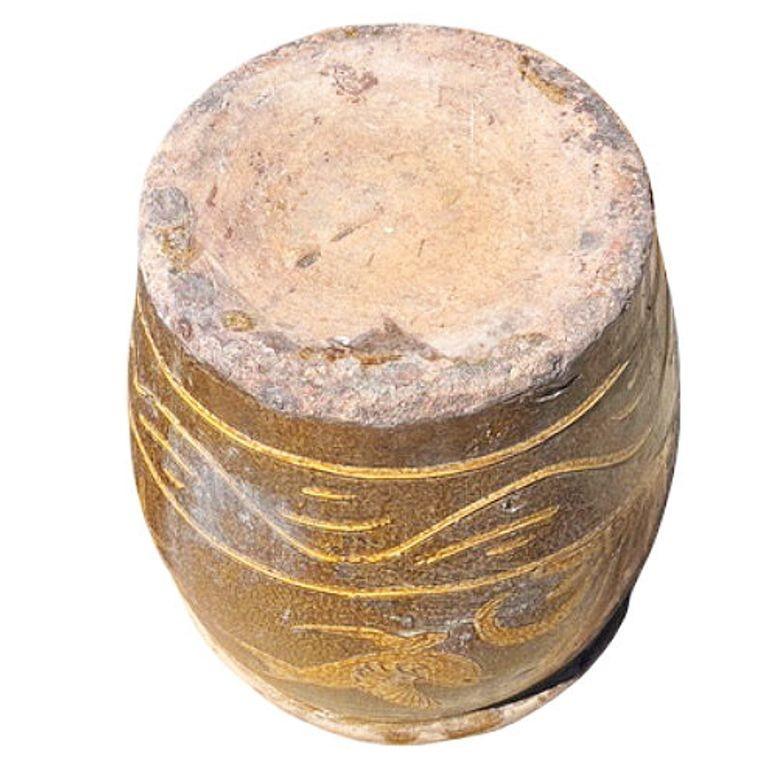 Antike Jahrhundert Chinesisch Ei Kunst Töpferei Halter Vogel & Drache Jardinière Pflanzer im Angebot 2