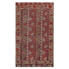 Antique 19th Century Turkish Sivas Yastik Carpet ( 1'8" x 3'1" - 51 x 194 )