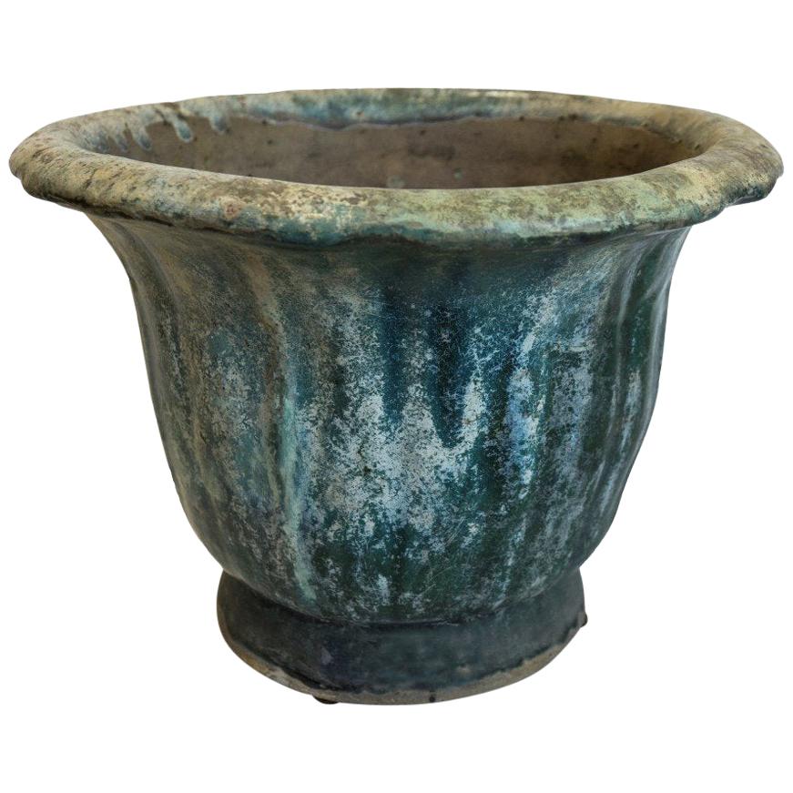 Antique Ceramic Planter For Sale