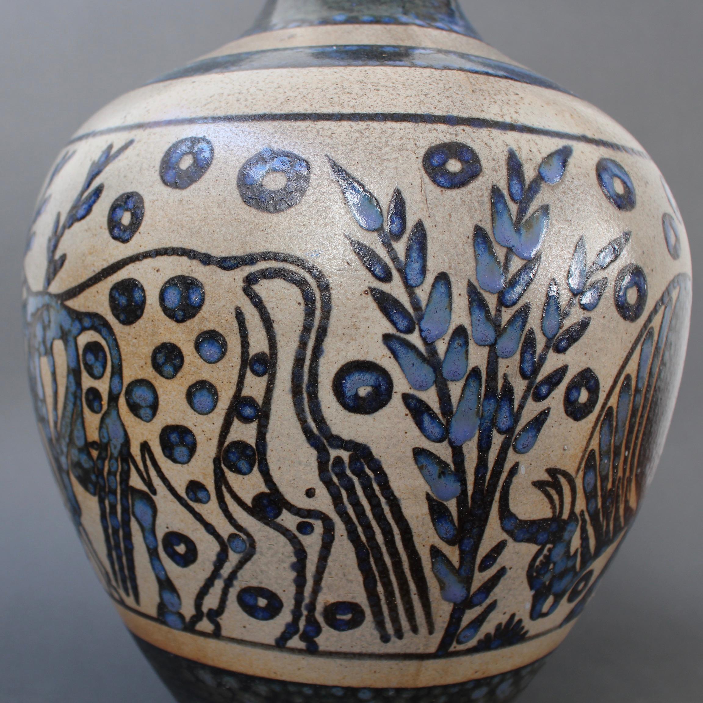Antique Ceramic Vase by Primavera France 'Early 20th Century' 6