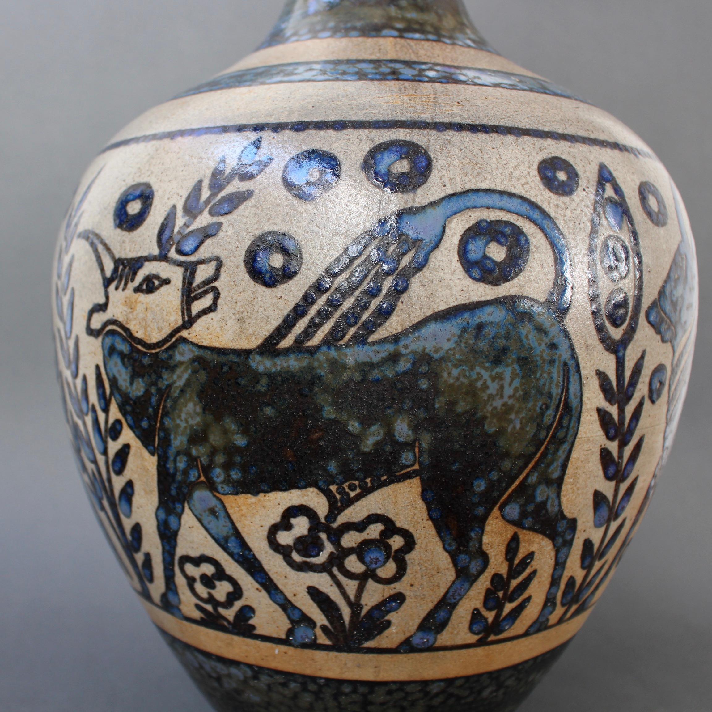 Antique Ceramic Vase by Primavera France 'Early 20th Century' 3