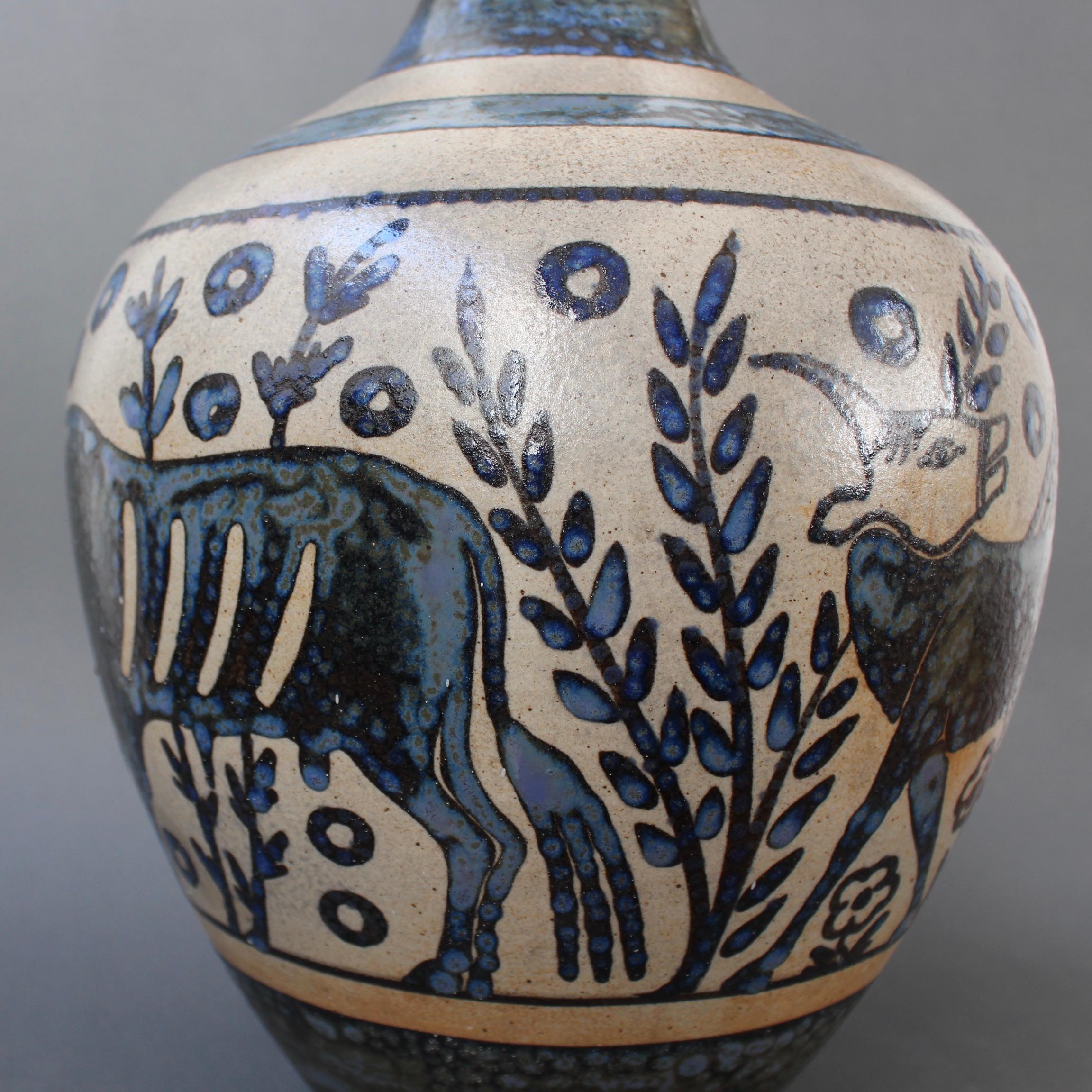 Antique Ceramic Vase by Primavera France 'Early 20th Century' 4