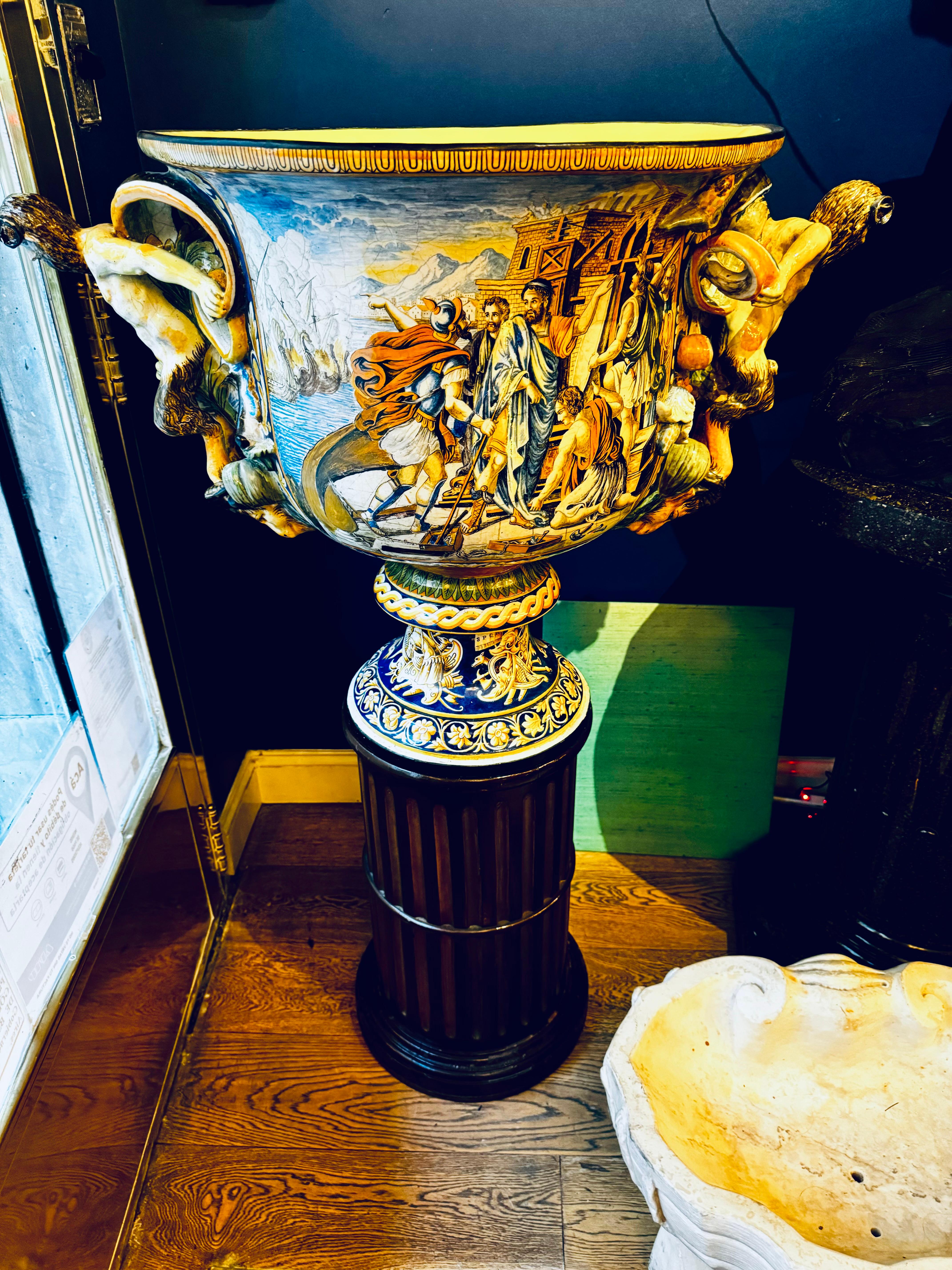 19th Century Antique Ceramics from the Giustiniani Family Collection by Angelo For Sale