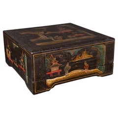 Antique Ceremonial Presentation Box, Japanese, Lacquered, Decor, Victorian, 1860