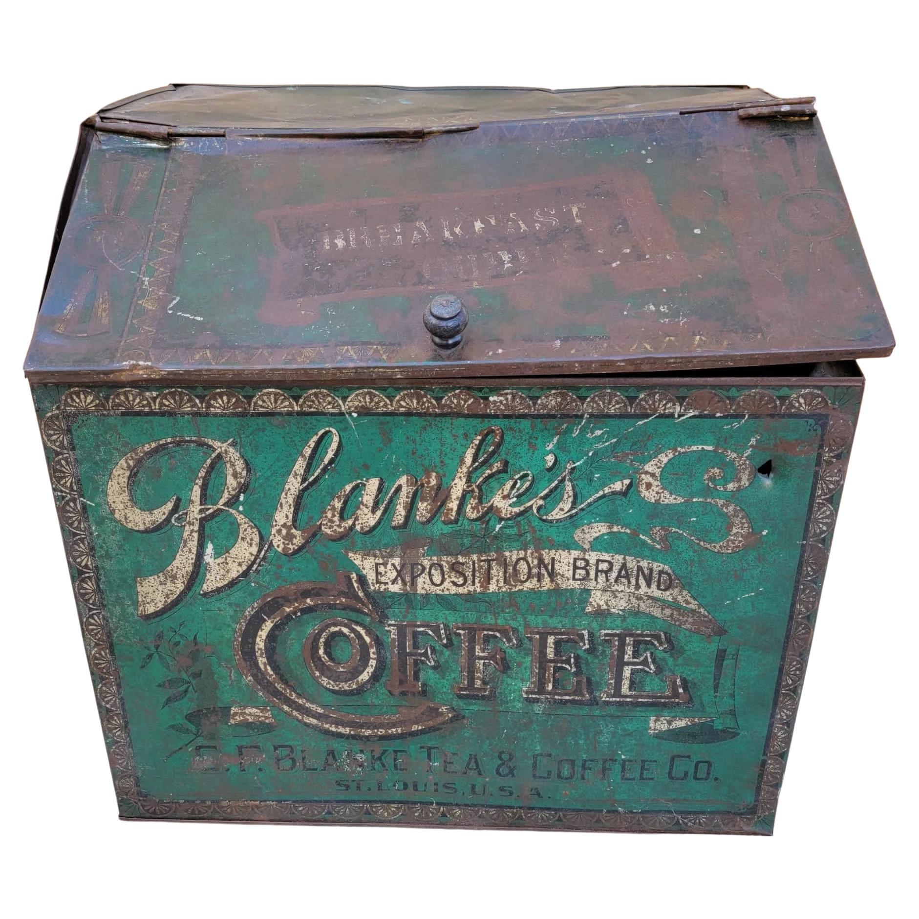 Antico A.I.C. Blanke Tea and Coffee Company Exposition Brand Greene & Greene Bin
