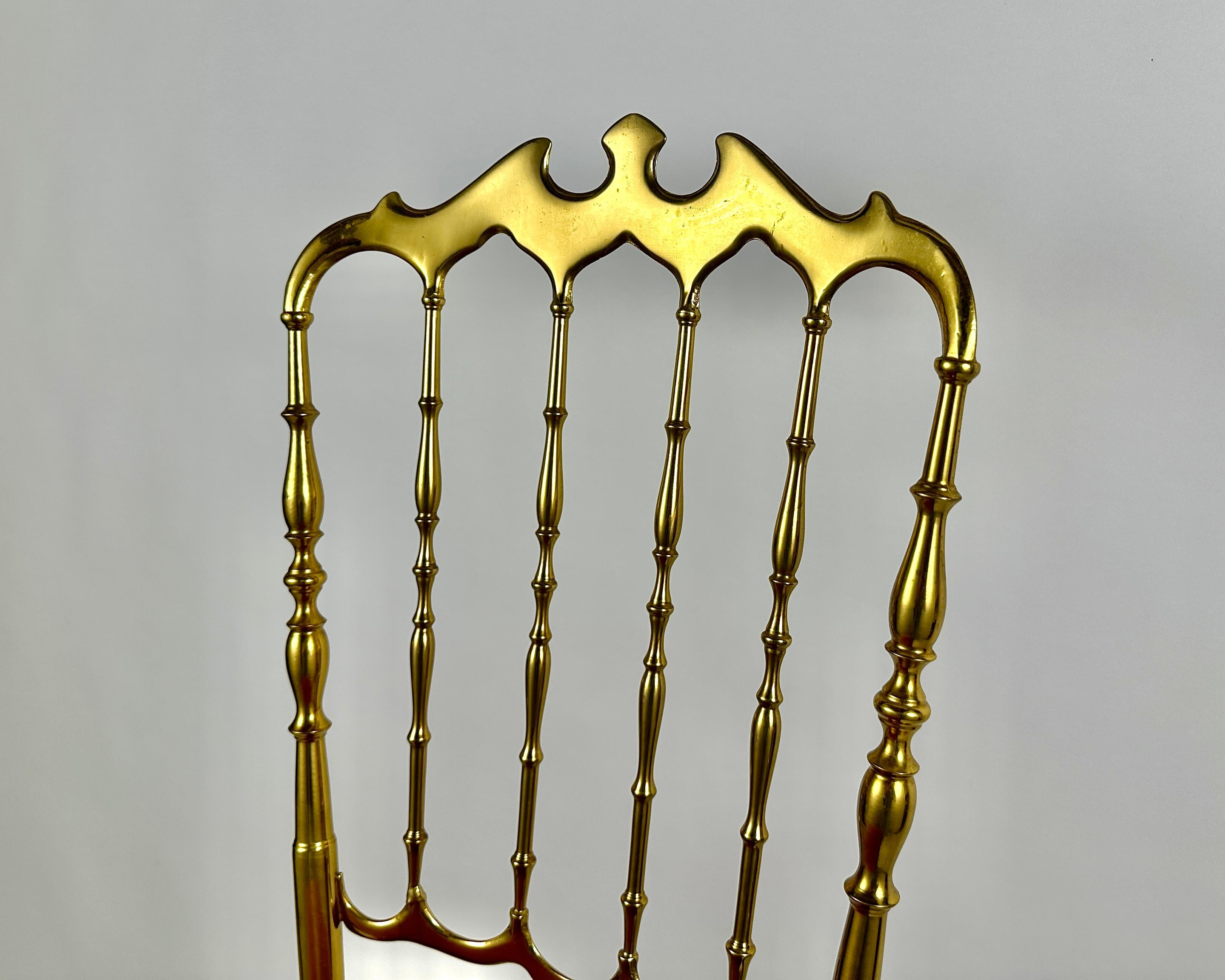 Français Antiquities Chair Classic Bronze Chiavari Side Chair Bedroom Chair French Chair en vente