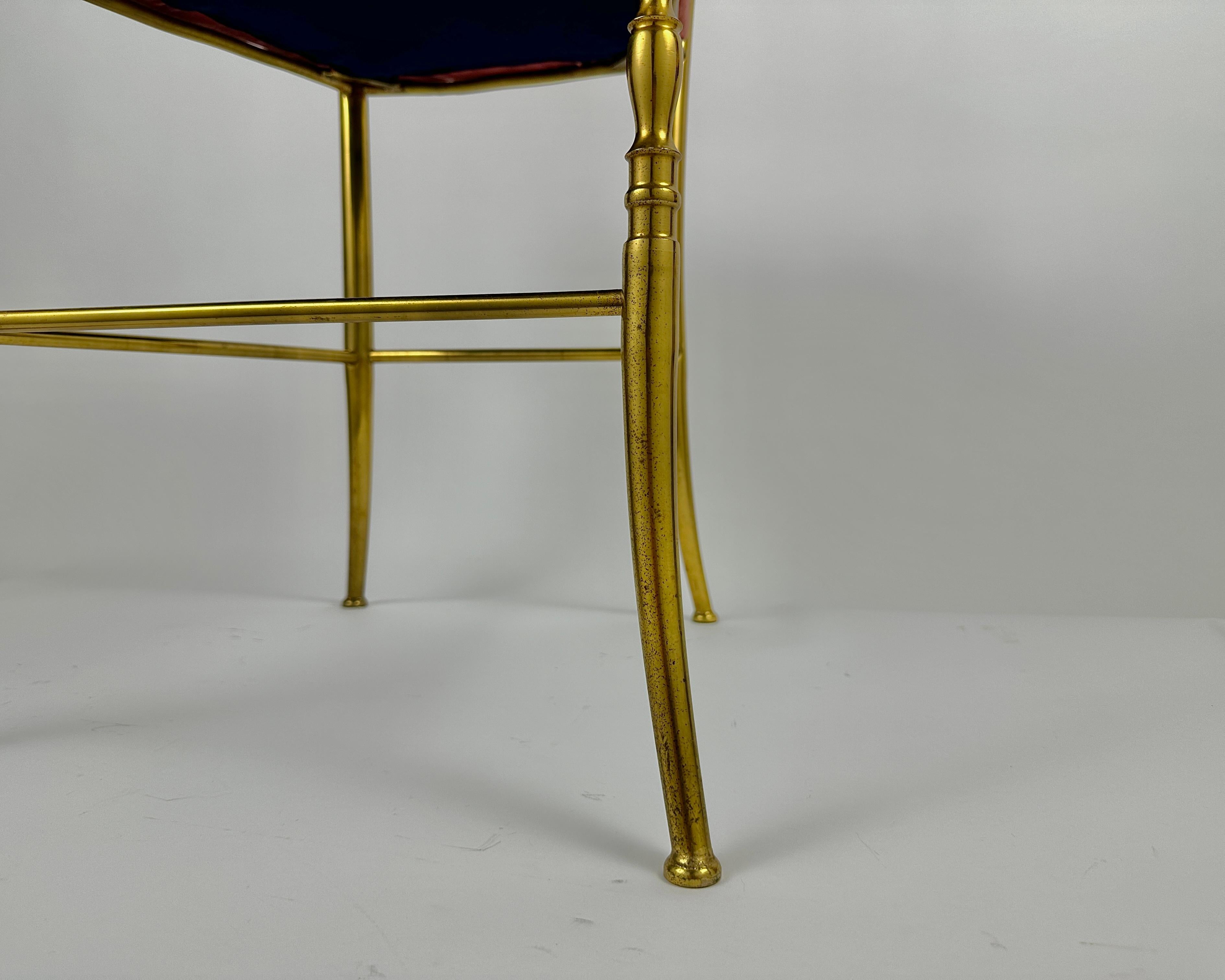 Antiquities Chair Classic Bronze Chiavari Side Chair Bedroom Chair French Chair en vente 2