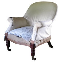 Antique Chair, English, 19th Century, Mahogany, Victorian Chair