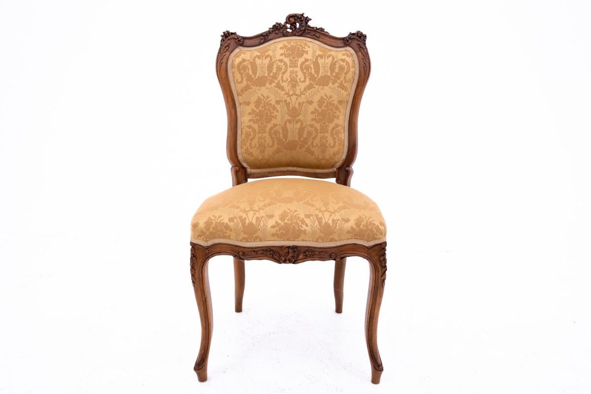Louis XV Antique chair, France, late 19th century. After renovation For Sale