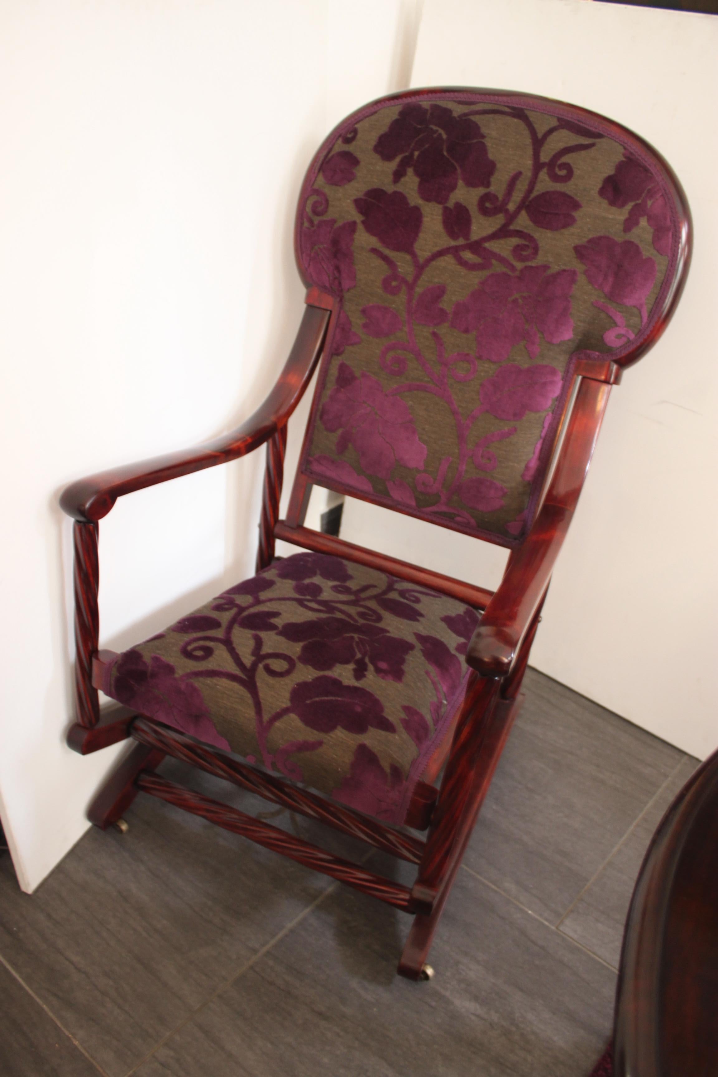Antique Chair from Prag-Rudniker For Sale 4