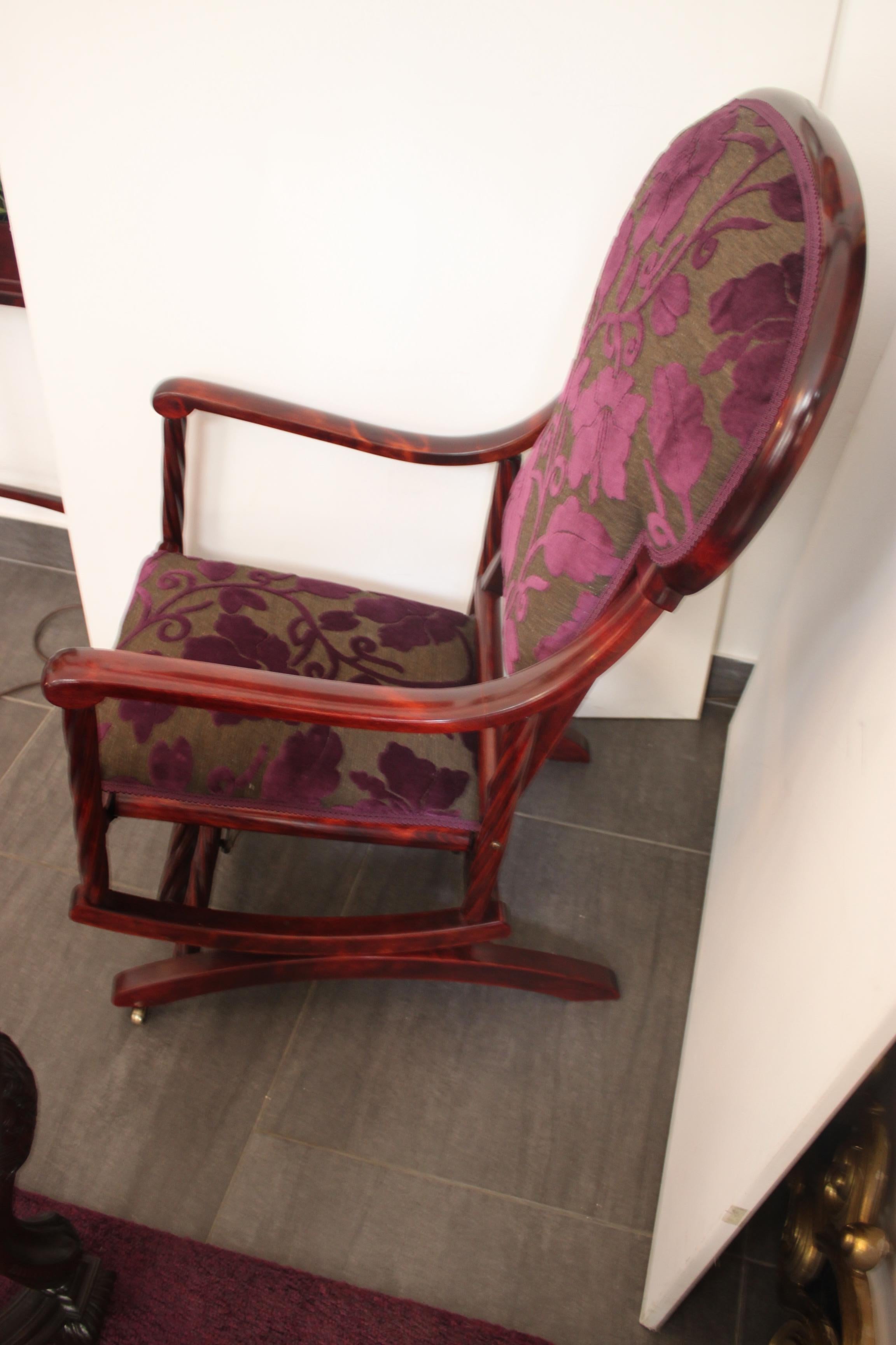 Antique Chair from Prag-Rudniker For Sale 2
