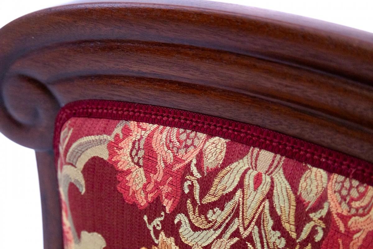 Fin du XIXe siècle Chaise ancienne, Europe du Nord, vers 1890. Après la rénovation. en vente